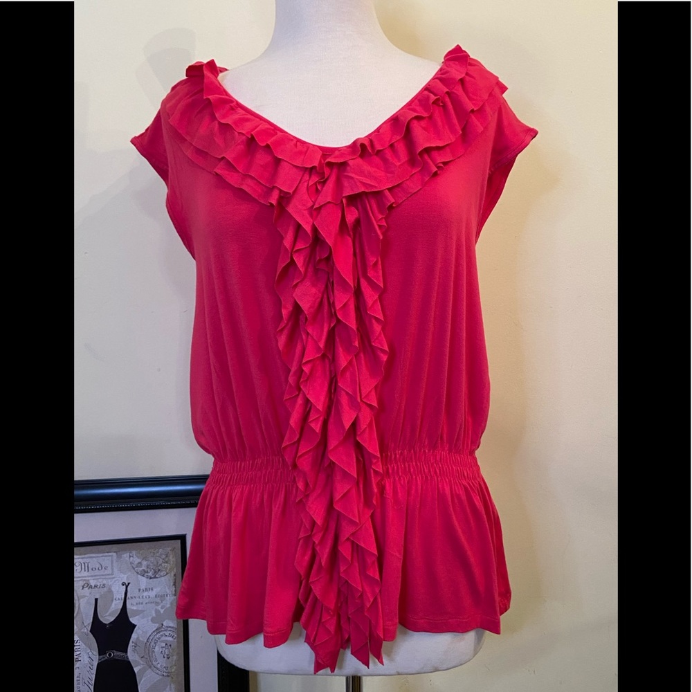 August Silk Top Size M